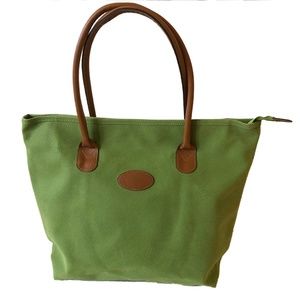 Claire V. Green Tote Bag